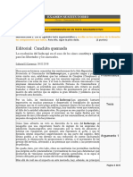 Editorial: Canchita Quemada: Examen Sustitutorio