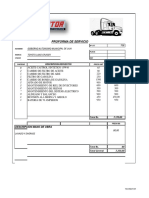 Proforma de Servicio: 708 Gobierno Autonomo Municipal de Laja Toyota Land Cruiser