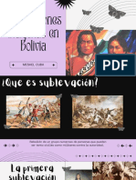 Sublevaciones Indigenas en Bolivia: Mishel Cuba