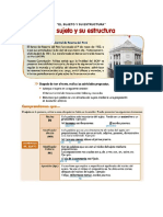 El Sujeto y Su Estructura