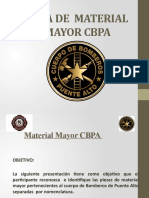 Material Mayor CBPA