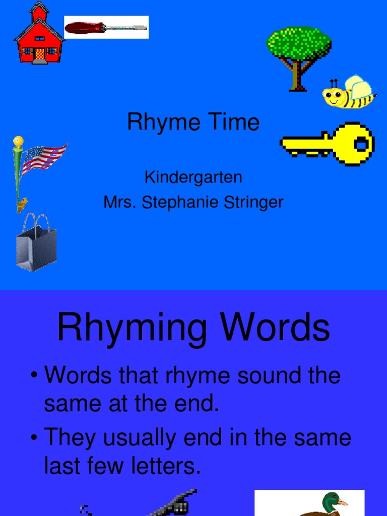 Rhyme Time