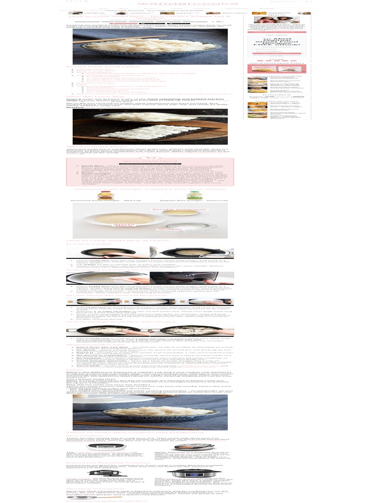 How To Cook Sushi Rice Rice Cooker, Instant Pot & Stovetop