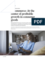 E-Commerce at The Center of Profitable Growth in Consumer Goods