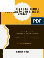 A história do suicídio e sua relação com a saúde mental