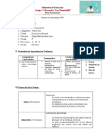 Sesiones 1 Unidad Plan Lector 3°