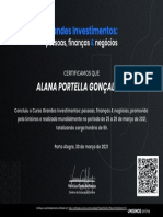 Certificado - ALANA PORTELLA GONÇALVES