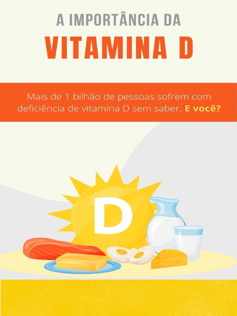 Importância da Vitamina D para Saúde | PDF | Vitamina D | Vitamina