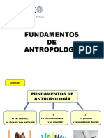 Fundamentos DE Antropología: Dirección de Ética y Formación Cristiana