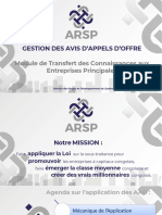 Gestion Des Avis D'Appels D'Offre: Module de Transfert Des Connaissances Aux Entreprises Principales
