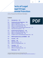 The Effects of Legal and Illegal Drugs On Placental Function