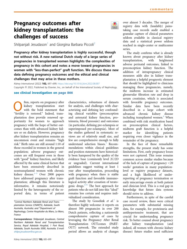 PIIS0085253822006263 PDF Kidney Transplantation Pregnancy