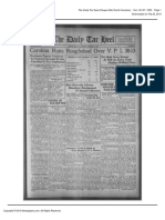 The Daily Tar Heel Sun Oct 27 1929