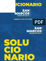 Solucionario: SAN Marcos