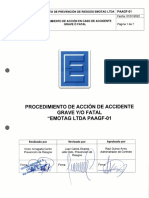 PTS Accidentes Graves y Fatales