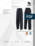 FC Pantalon Poplin Cargo Black Bull