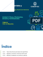 Teoría de Materiales y Maquetismo: Unidad 2: Pisos y Pavimentos, Zócalos y Contrazócalos