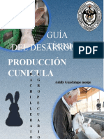 Guía Técnica Del Desarrollo de La: Producción Cunicula