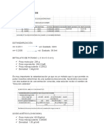 Tablas Y Resultados