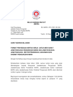 Surat Edaran Bahagian Unit Penyelaras Bil.3-2008 (1) - Arahan Penggunaan Format Kertas Kerja MARA