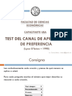 Test - Aprendizaje de Preferencia