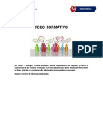 Foro Formativo