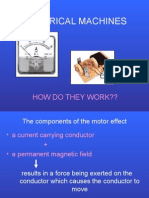 Electrical Machines: How Do They Work??