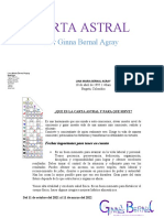 Carta Astral: Por Ginna Bernal Agray