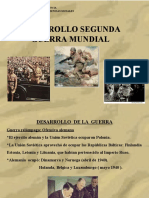 Desarrollo II Guerra Mundial