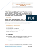 PRO-SI-08 Comunicación, Participación y Consultas