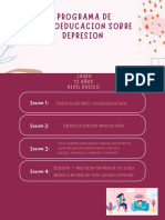 Programa Psicoeducacion Sobre Depresion
