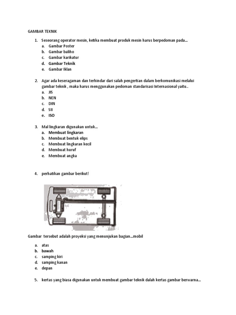 Gambar Teknik | PDF