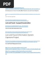 Se46 Lost and Found Management System | PDF | Application Software ...