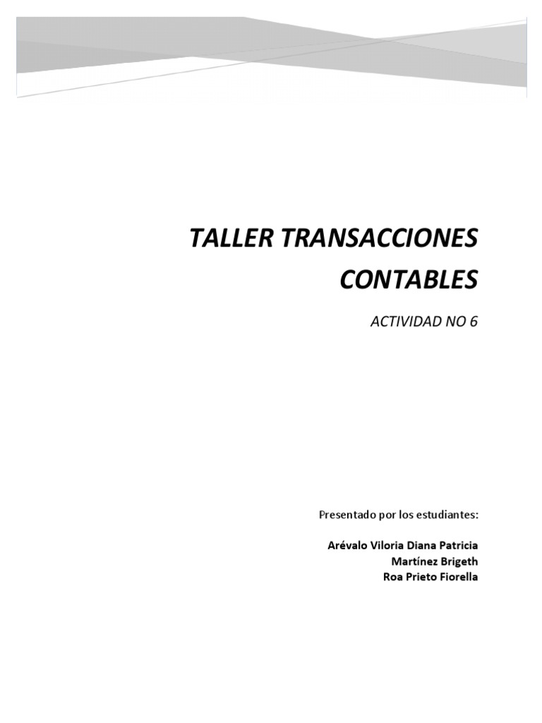 Transacción Contable | PDF | Tarjeta de débito | Impuesto al valor agregado