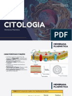 Biologia Celular e Genética - Aula 02 - Membrana Plasmática e Transporte de Membrana