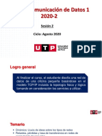 Redes y Comunicación de Datos 1 2020-2: Sesión 2 Ciclo: Agosto 2020