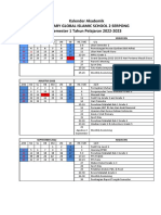 Academic Calendar