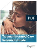 Trauma-Informed Care Resources Guide: Cpi Exclusive Download