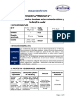 Unid - Ap 1 Ie Santo Toribio 1er Año