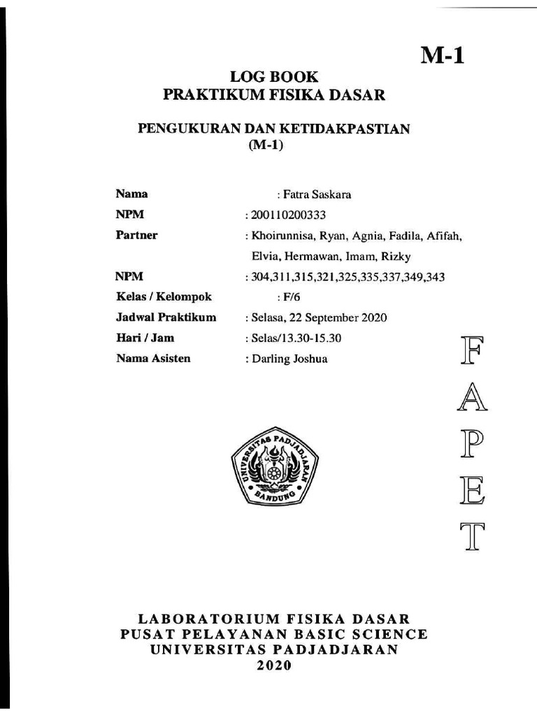 Logbook | PDF