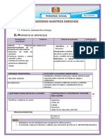 Conocemos Nuestros Derechos: 1.1. Profesora: Adelaida Ríos Arteaga