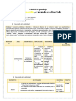 Actividad de Aprendizaje Martes