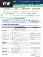 Fair Work Information Statement