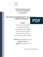 Infecciones de Transmisión Sexual Y Su Impacto en La Comunidad Universitaria