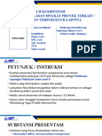 Uji Kompetensi FR - Ia.04. Penjelasan Singkat Proyek Terkait / Kegiatan Terstruktur Lainnya