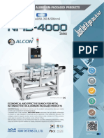 Alcon Metal Detector For Alu Foil Packaged