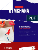 Gymkhana: Presentation