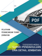 Survei Pendahuluan Dan Detail Jembatan: BPSDM, Kementerian Pupr