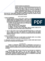 Contrato Privado de Compraventa Laura Beatriz Nava Nava.