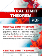 Central Limit Theorem